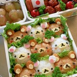 キャラ弁☆リラックマとコリラックマ♫